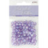 7mm Plastic Round Facet Beads (available in 4 colours)